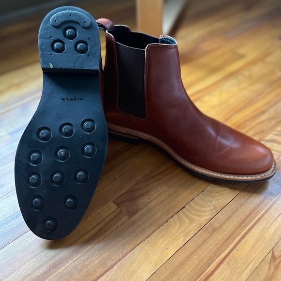 BRAND NEW Nisolo Men’s All-Weather Chelsea Boot. Size 10.5 - Brandy. - Picture 3 of 8